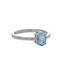 Aquamarine Stone Finger Ring