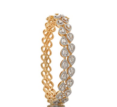 Gold Diamond Bracelet-GBD0040