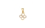 Gold with Diamond Pendant