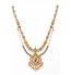 Peacock chandbali pendant Gold Bridal Necklace