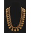 Gold with Uncut Diamond Kasu Haram Necklace