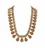 Gold with Uncut Diamond Kasu Haram Necklace