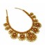 Multistone Gold  necklace with Pearls and Polki diamonds