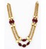 South sea pearls and ruby beads necklace