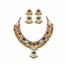 Gold Kundan necklace set