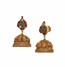 Gold Multistone Jhumka-PGT0346