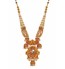 Multiline Pearl Strands gold Necklace