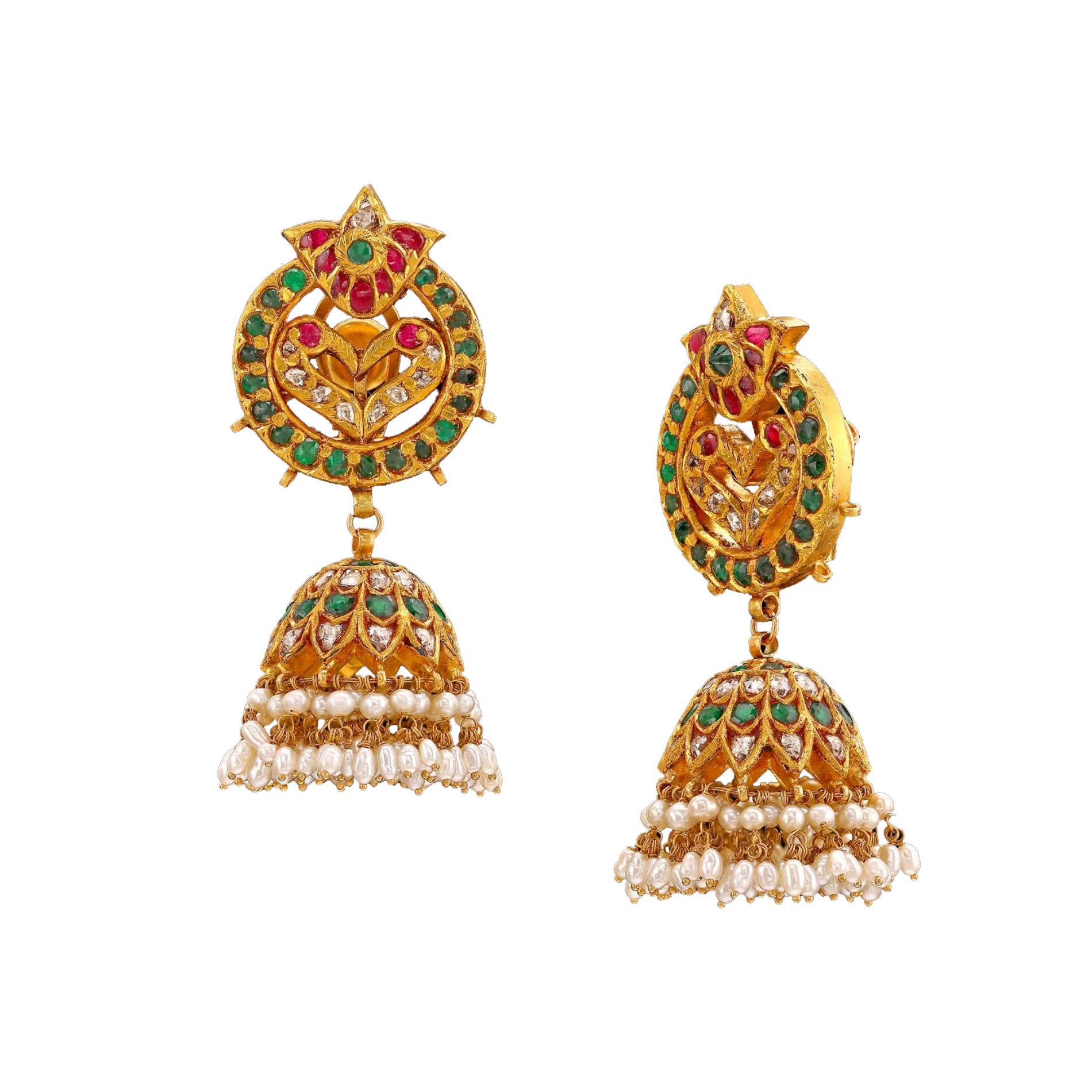 Featured image of post Peacock Design Jhumka / Check price in india and buy online.