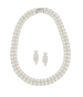Pearls Necklace set with Earrings - H3546