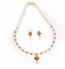 Pearls Multicolor CZ  Necklace & Earrings
